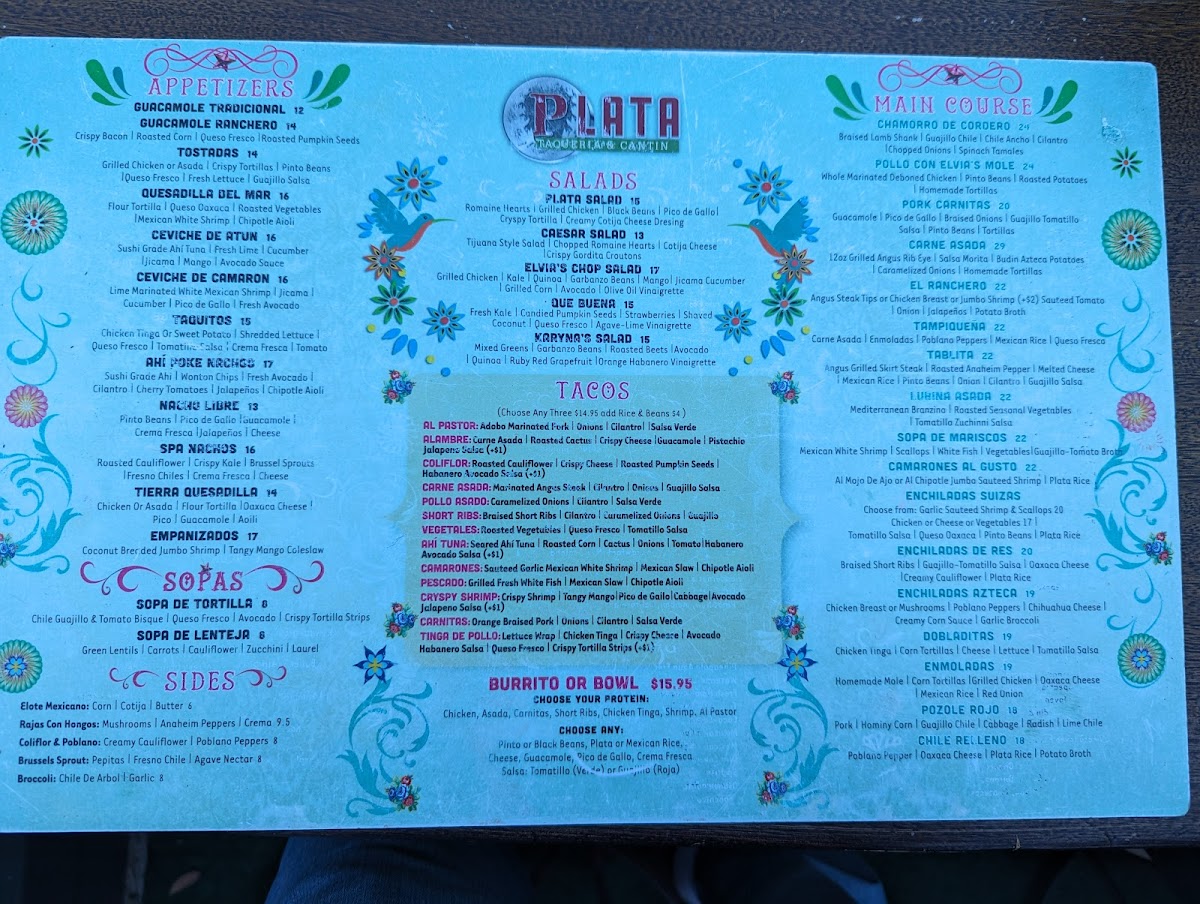 Menu Plata Cocina Mexicana-1